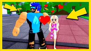 😍 KASLI ÇOCUK VE İNCE ZAYIF KIZ 😂 ROBLOX SÜPER GÜÇLÜ SİMÜLATÖR | KÜBRA NİSA HAN KANAL