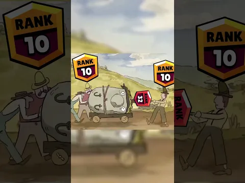 Brawl Stars Rank Up X The rock 🪨🪨🪨