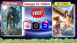 Free & unlimited image to video generator। Image to video free kaise generate kare  