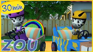 Zou en español 🦓 La gran carrera 🏎️ Episodios completos