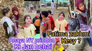 Anaya NY parindon ki Jan kesy bchae fatima ko choti kesy lagi #Hazaravillagefamily