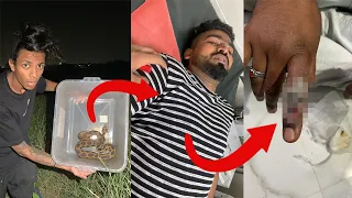 RUSSELL’S VIPER SNAKE BITE | KYA HUA RUSSELL’S VIPER SNAKE BITE HONE PAR!!
