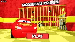 MCQUEEN'S PRISON RUN! OBBY Roblox Gameplay Walkthrough