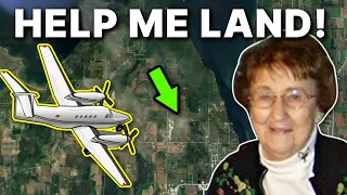 80-yr-Old Passenger Lands ENGINE OUT After Pilot Dies!