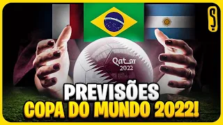 PREVISÕES PARA COPA DO MUNDO 2022 QATAR - QUEM VAI GANHAR A COPA DO MUNDO CATAR 2022? - (PARTE 1)