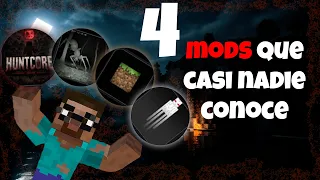 Instalé 4 mods de terror que nadie descarga!! | Minecraft mods