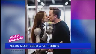 Elon Musk besa a un robot - Marta Stewart posa para una portada a sus 81 años | En La Mañana