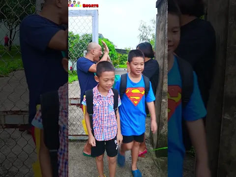 BiBoBen #Shorts | Just for fun | First school day 😏😏😏