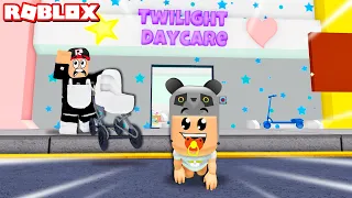 Bebek Bakım Evinden Kaçıyorum!! - Panda ile Roblox Twilight Daycare