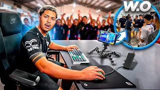 DEU TRETA! JOGUEI UM PRESENCIAL DE FREE FIRE NA ESCOLA NO MOBILADOR!