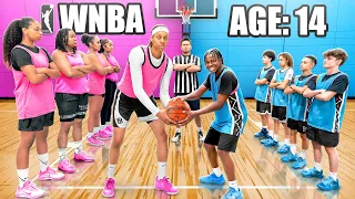 Pro Women vs Middle School Prodigies