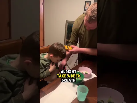 this dad found a way to make his son eat broccoli
