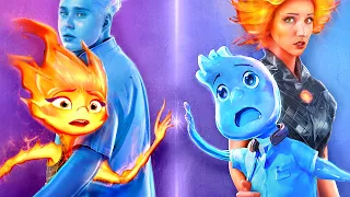 Elemental'den Ember ve Wade'in Çocukları Var! Ateş vs Su Ebeveynlik Tüyoları! - Bölüm 2