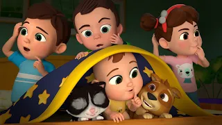 Diez en la Cama (Versión Tormenta Tenebrosa) | Lalafun Canciones Infantiles y Música para Chicos