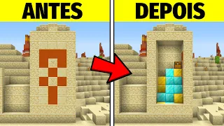 Descobri SEGREDO das Estruturas no Minecraft