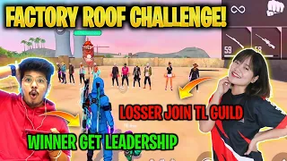 Challenge On Factory Roof With Sooneta || Twosidegamers Guild Vs Team Lava Guild - Garena Freefire