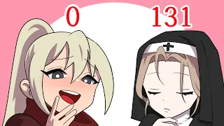 [칰타툰] 머리 위에 숫자가 보이는 만화