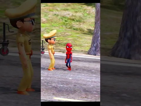 LITTLE SINGHAM SAVES CHINTU'S LIFE FROM THE SKIBIDI MONSTER TOILET 🥰 || #shorts #gta5