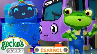 Reparando el autobus a la hora de acostarse | Garaje de Gecko | Vídeos educativos