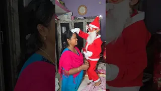 Full video 👉 நம்ம குழந்தையை கிறிஸ்மஸ் தாத்தாவாக மாற்றலாம் வாங்க😂🤣😅#lachu #sujan #lachusujan 