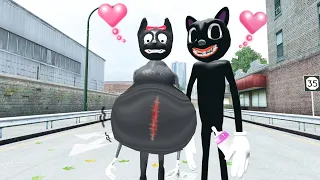 การ์ตูนแมว...ท้อง..!! Cartoon Cat  FEMALE...??