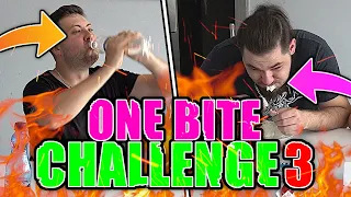 ONE BITE CHALLENGE 3! 🍅