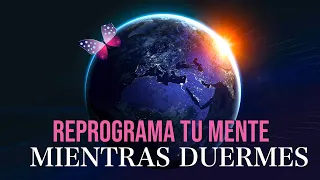 DUERME  y REPROGRAMA TU MENTE en la FELICIDAD 🦋 Meditación