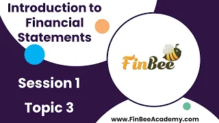 Intro. to Fin. stat. - Session 1 (Topic 3) تحليل و تسجيل المعاملات