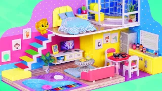 DIY Miniature Cardboard House #264 ❤️ How to Make a Barbie Miniature Cardboard House for Cute Pets