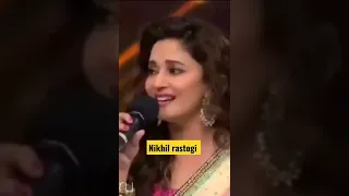 madhuri dixit nene ne करन जौहर के khane per गाया गाना
