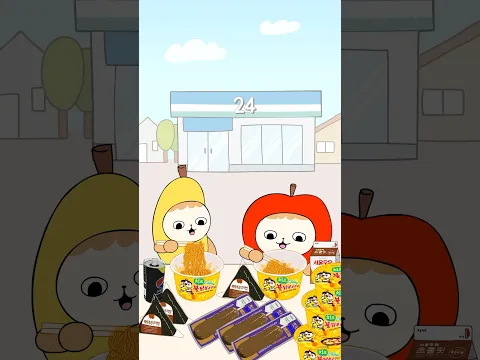 바나나캣의 치즈불닭볶음면 Banana Cat's Buldak Cheese Hot Chicken Ramen