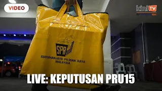 LIVE: Keputusan pilihan raya umum ke-15 (PRU15)