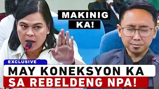 Bardagulan Nina VP Sara Duterte At  Raoul Manuel sa Kongreso