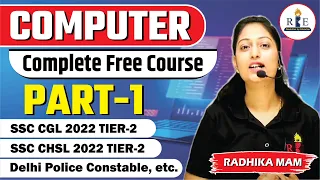 Computer Classes for SSC CGL & SSC CHSL 2022 Tier-2 by Radhika Goel Mam| Delhi Police Constable
