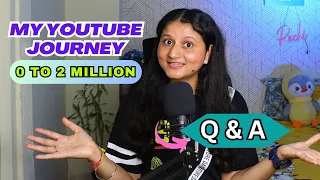 Q & A video | My Youtube Journey | Part I
