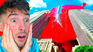 Este es el GLOBO DE AGUA MÁS GRANDE DEL MUNDO | Makiman Reacciona a Buttered Side Down