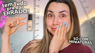 O CENTÍMETRO DAS MAKES É O QUANTO DEVO USAR - VERSÃO MINI