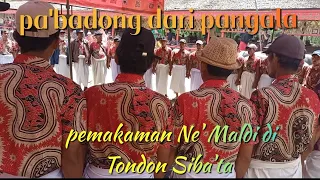 Badong paling makarorrong dari pangala di panggil ma'badong pada tradisi rambu solo' Ne' Maldi