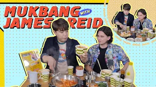 Korean Food MUKBANG WITH JAMES REID | Ryan Bang