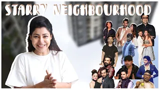 Bollywood celebrity home tour from my balcony | HINDI | With English Subtitle |  Debina Decodes |