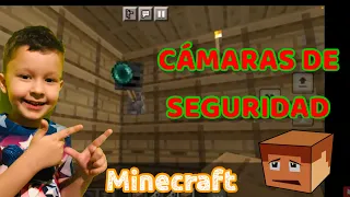CÁMARAS DE SEGURIDAD EN MINECRAFT