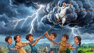 गर्मियों की छुट्टियां और दादी का घर ❤️ | बचपन की बारिश वाले काले बादल जो दादा जी रस्सी से बांध लाए 😳