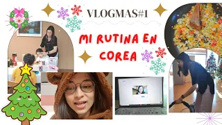 ASÍ ES MI RUTINA DE MAMÁ COREANA 😱 VLOGMAS #1❄️🧑‍🎄