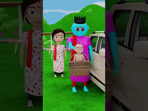 Bittu Sittu Ke Bhai Ko Chudail Ne Kiya Chori | Gulli Bulli | Cartoon | granny | short | tmkoc mummy