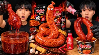 Ultimate Buldak Challenge Compilation 🔥 Spicy Noodles, Chicken & ASMR Eating Sounds