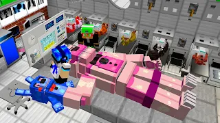 LABORATÓRIO FÁBRICA URSINHOS MALVADOS DO FIVE NIGHT AT FREDDY'S NO MINECRAFT ( FNAF )