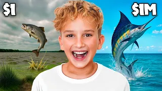 ¡Pesca de $1 contra $1,000,000!