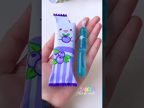 Try this Ice-Lolly 🧊 #shorts #tonniartandcraft #diy #art #love #craft #youtubeshorts