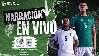 ✅ INGLATERRA VS MÉXICO PARTIDO SIMULADO PES 2026 | REACCIÓN EN VIVO 