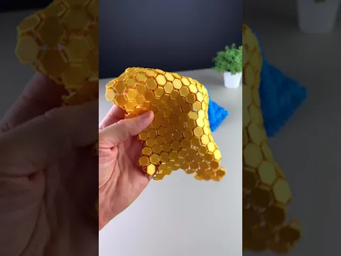 3D Printed Chainmail #Shorts